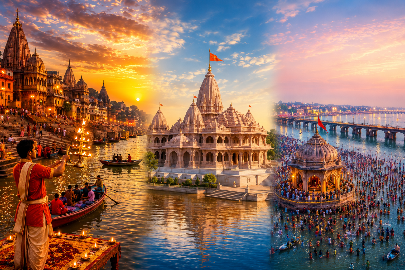 VARANASI / AYODHYA / ALLAHABAD – 7 DAYS TRAIN TRIP